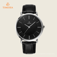 Timesea Analog Herren Quarzuhr mit Slim Case 72297